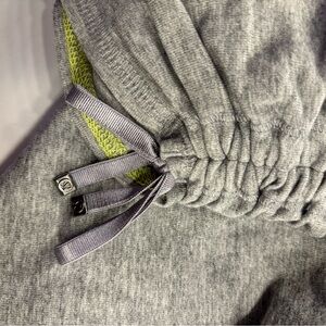 Gray Sweatpants with Drawstring